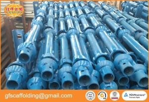 Quality Q235 painted cup lock scaffolding standard vertical with 3000mm for Middle east cup lock system project for sale