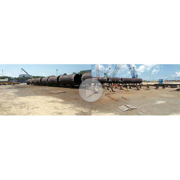Large Heavy Duty Roller Stand， Automatic Wireless Hand Control Welding Pipe Stands , 40 T