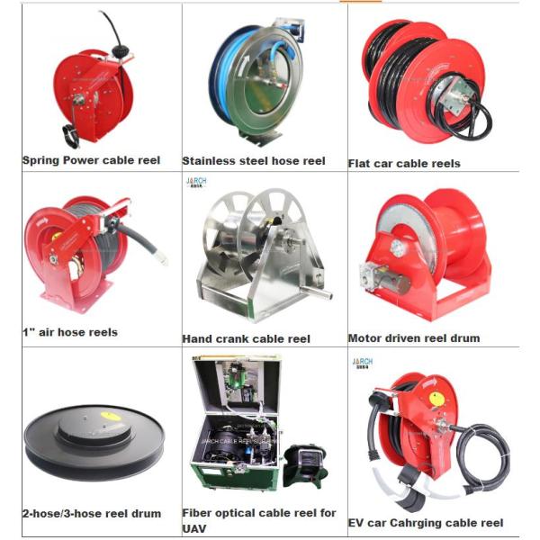 T2-T2 End 16A 32A Retractable Cable Reel For Ev Cable