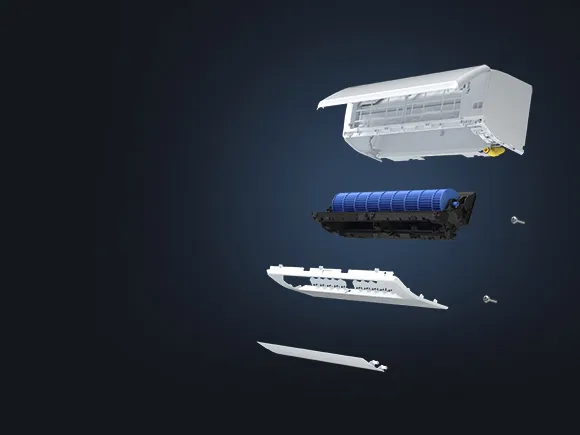 Hisense air conditioner disassembly for cleaning