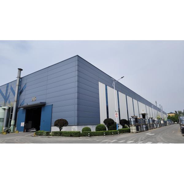 Hot Rolled Steel Custom Steel Structure Workshop With H Section Beams Q235 Q355B