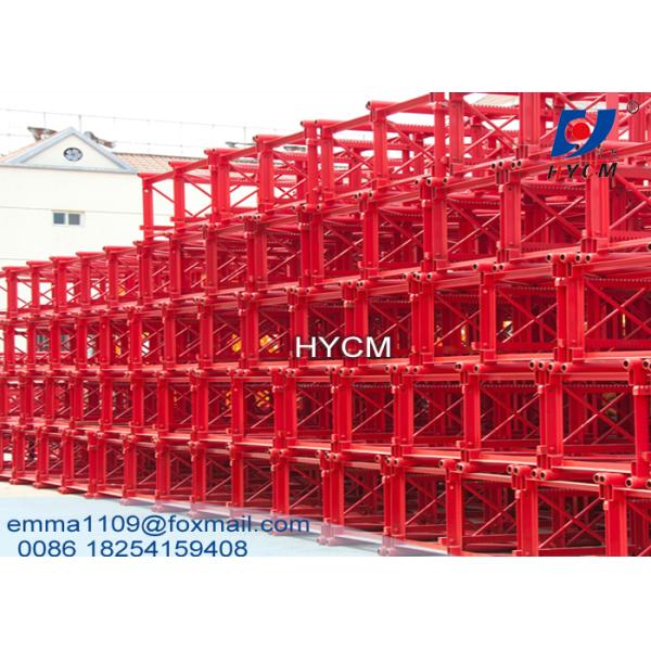 Mast Section with Racks Used for Building Hoist Construction Elevator