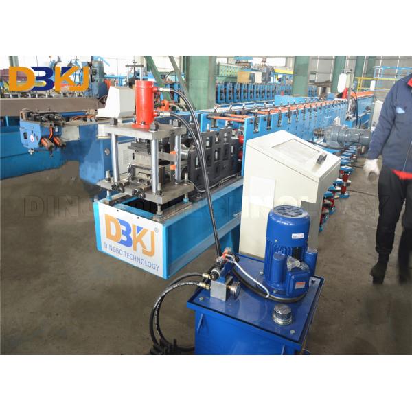 Chain Drive 0.6-1.2mm Shutter Door Roll Forming Machine