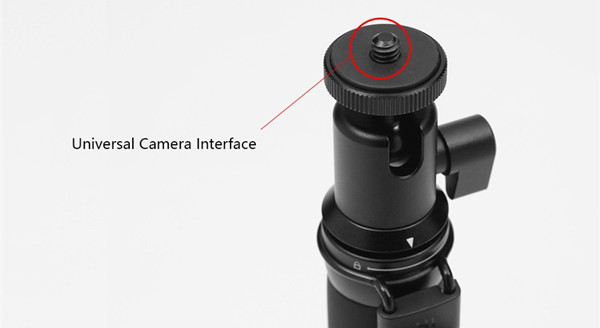 Bluetooth Selfie Stick Tripod Extendable Remote Control Monopod For Xiaomi Action Camera