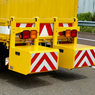 Complete set of Movable Truck Mounted Attenuator system components