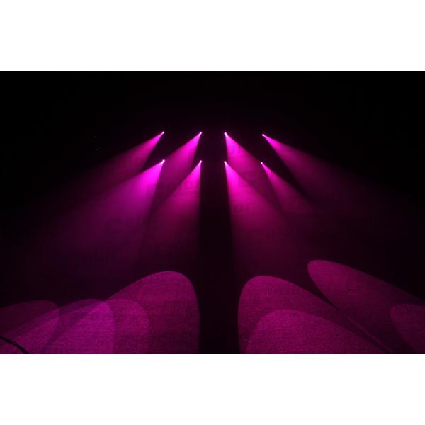 High Efficiency 50 Watt Mini Moving Head Spot With Red Background LED Display
