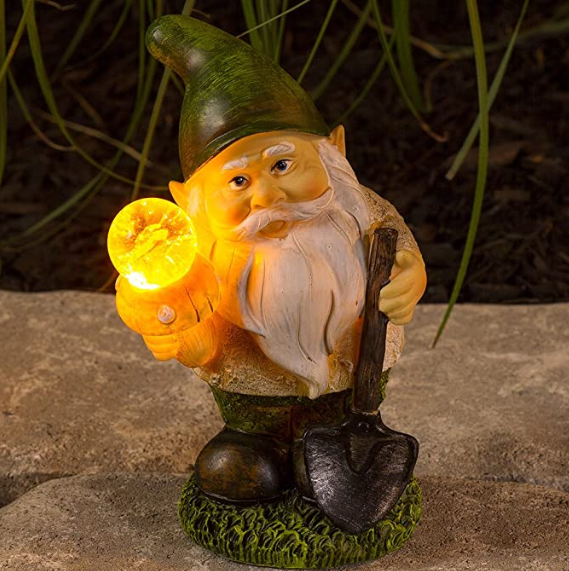 Ceramic 4W Solar Powered Yard Ornaments