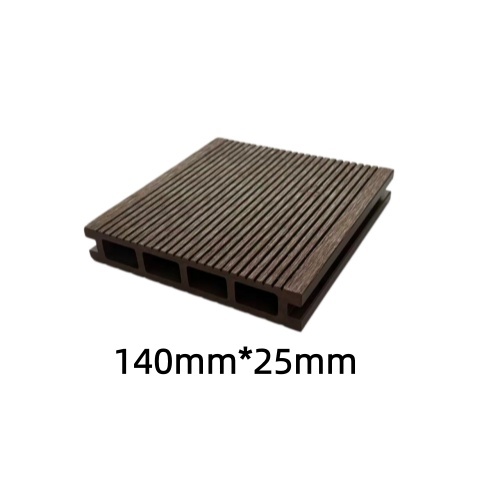 Fade Resistant Co Extruded WPC Floor Decking Low Maintenance