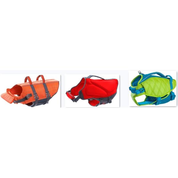 Safe & Durable Dog Float Coat Life Jacket with One Rescue Handle