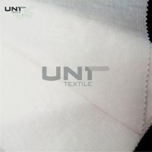 Quality Formal Shirt Interlining Woven Fusible 110gsm Lining Soft Hand Feeling for sale