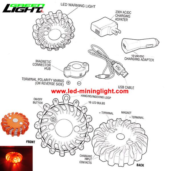 Emergency Flashing Strobe Led Warning Light For Car Undercarriage Lighting