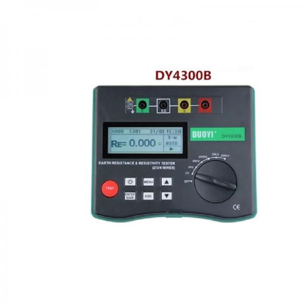 Buy DY4300B 4-Terminal Earth Ground Resistance and Soil Resistivity Tester at wholesale prices