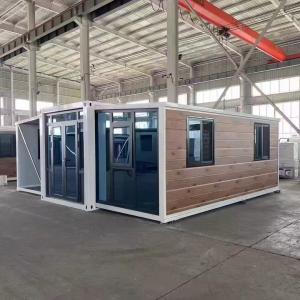 Quality Modern Prefab Folding House with EPS/PU/Rock Wool Insulation for sale