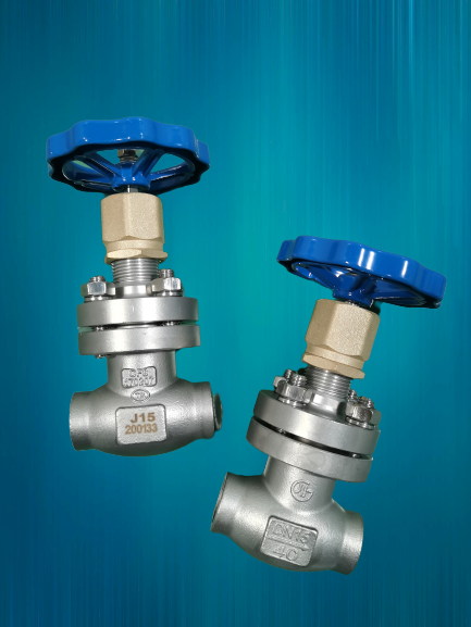 Low Temperature Gas DN15 PN40 Socket Weld Globe Valve