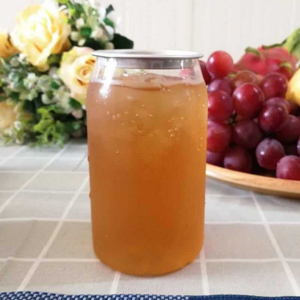 PET Disposable Bubble Tea Plastic Beverage Bottles 38mm Neck Finish