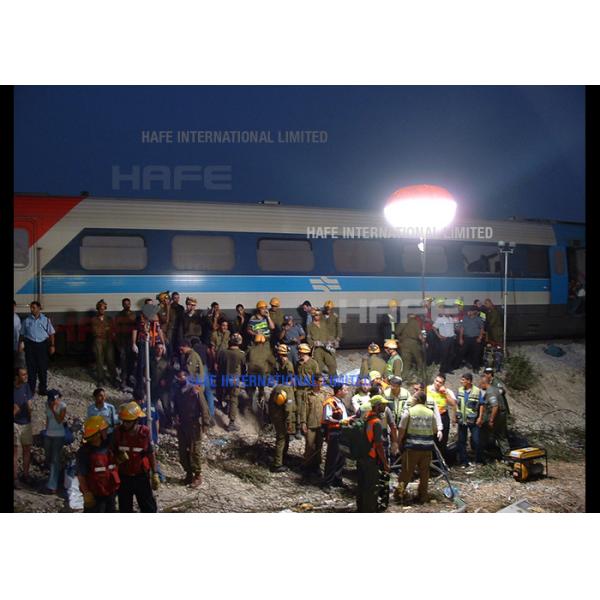 Metal Halide 3000W Construction Work Lights , Movable Portable Industrial Work Lamp
