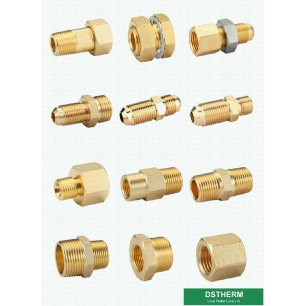 UNC Brass Flared Fittings Threaded Union Coupling Pipe Fittings
