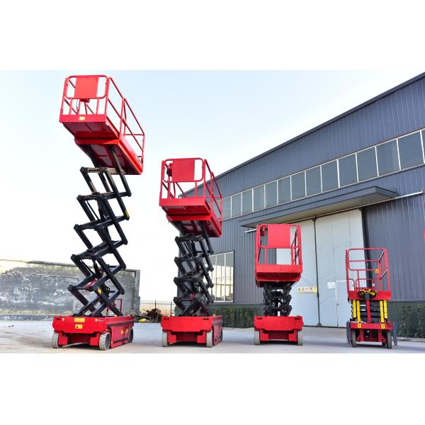 Electric Scaffolding Lift for Building Construction Remote Control Mobile Lifting Platform Truck Foldable Electric Lifting Tool