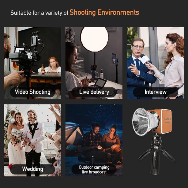 Small pocket light can be matched with soft light cover 150w suitable for live broadcast fill light shooting