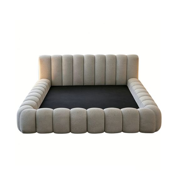 Modern Compressible Modular Bed Box Vacuum-Sealed Space-Saving Soft High-Density Pure Sponge Eco-Friendly Fabric Compressed Bed