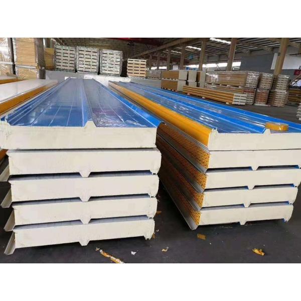 Steel structure workshop interior view