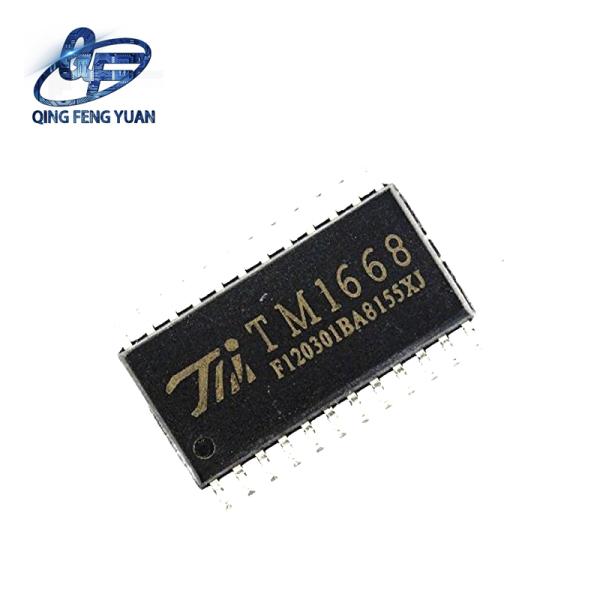 Driver IC TM1668 TM SSOP 24 TM1668 TM SSOP 24 LCD segment driver IC Electronic Components Integrated Circuit
