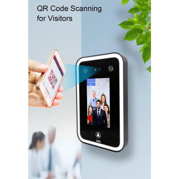 AI 4.3 Inch Face Detection Access Control System RFID Card Attendance Terminal