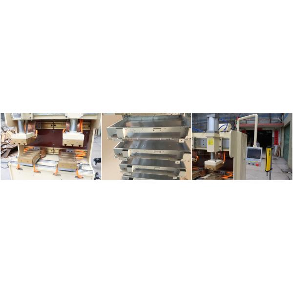 Electrical Welding Machine , Steel Printer Box Welder with Double Work Position