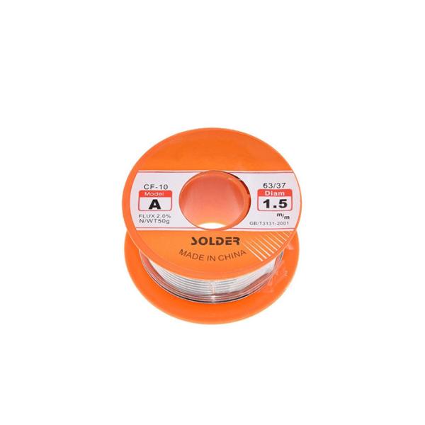Soldering Electronic Components Lead Wire Roll 1.5MM 50g Welded