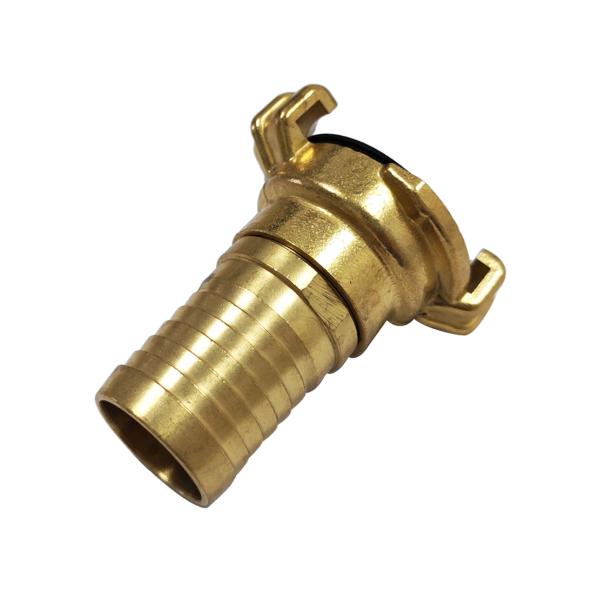 360° Swivel Turning Brass Italy Type Claw-lock Hose Quick Coupling Easy Connection for 1/2"-13mm hose