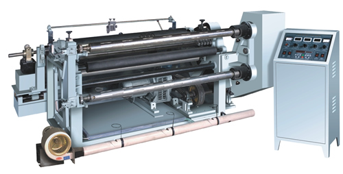 BOPP PE Paper Slitting Machine / Paper Roll Slitting Machine Magnetic Powder Brake Tension Control