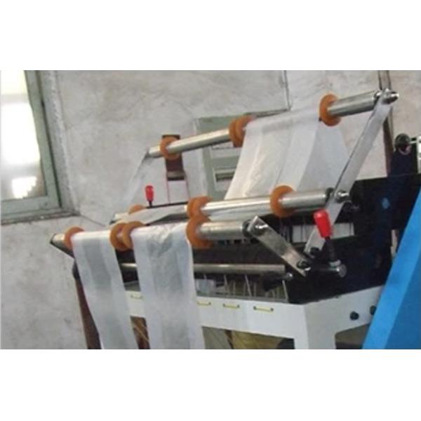 DFR Plastic Carry Bag Making Machine One Line Sealing High Accurate