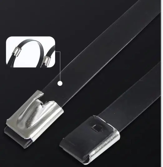 350mm Metal Zip Stainless Cable Tie Binding Wire