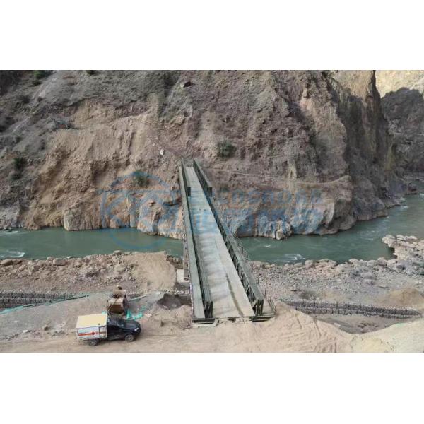 Structural Integrity GWD Type Modular Steel Bridge With Flexibility And Adaptability
