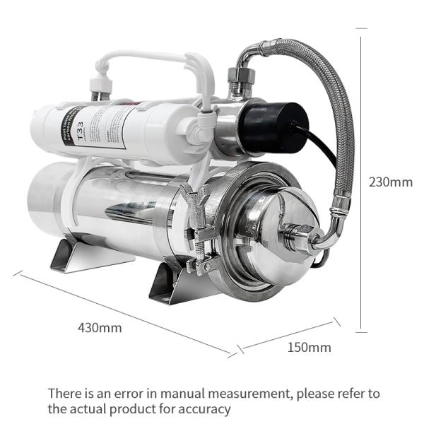 Stainless Steel Ultraviolet Water Filter for Drinking Water Treatment Equipment