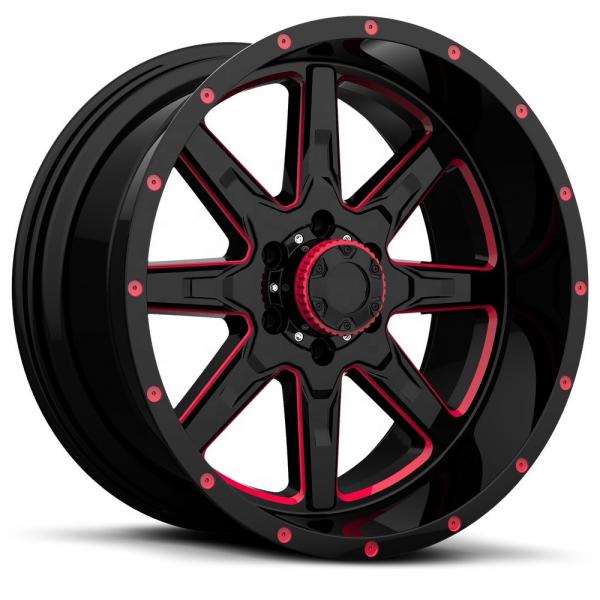 Buy 20 Inch 6x139.7 Rims Aluminum Car Alloy Wheels Matte black color at wholesale prices