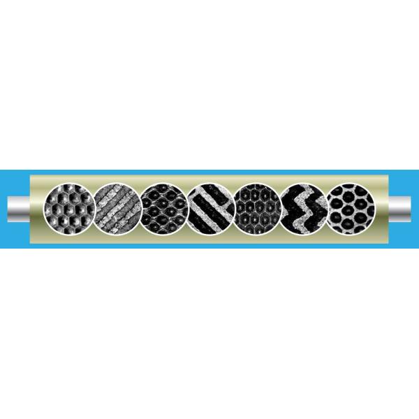 Flexography Flexo Anilox Rollers Ceramic Cylinder For Printing Equipments