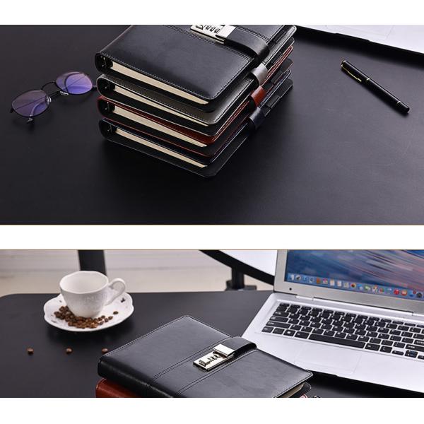 A5 CODE BOOK NOTEBOOK WITH LOCKING LEDGER CARD CARD CODE BOOK LOOSE-LEAF SECRET DIARY