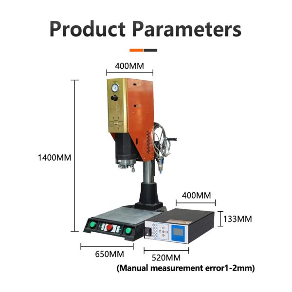 Selin CNC 15kHz Ultrasonic Welding Machine front view
