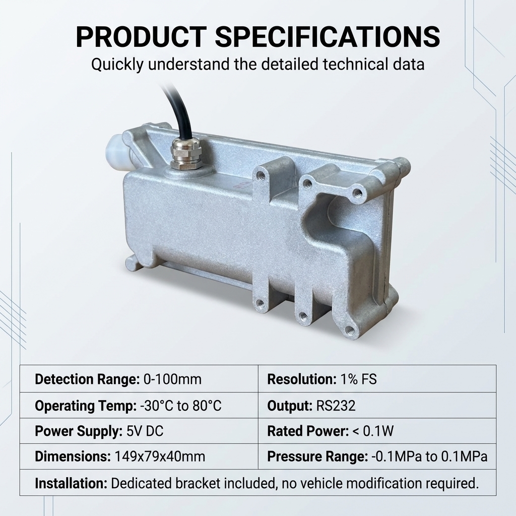 Construction Dump Truck Safety High-Precision Load Sensor and Mobile DVR Video Telematics System
