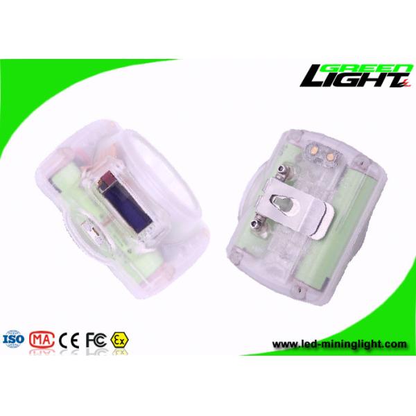 13000lux Led Mining Cap Lamp Cordless 3 Lights Underground With CE Certification