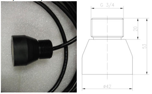 500Khz probe dimensions