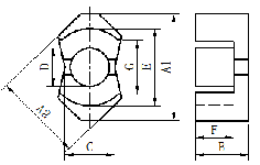 RM10 Type High Stability Mn-zn Ferrite Core
