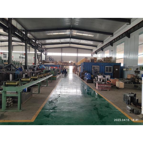 60X60mm Automatic Steel Welded Square Tube Mill
