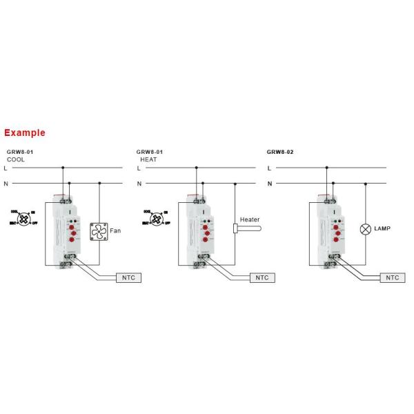 RW8-01 Automation Control Relays Din Rail