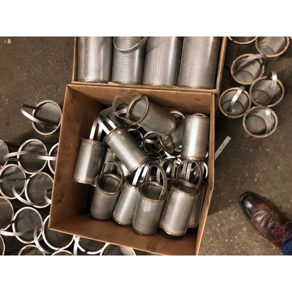 support size customization Stainless Steel Basket Filter perforated filter basket Stainless Steel Filter Cartridge
