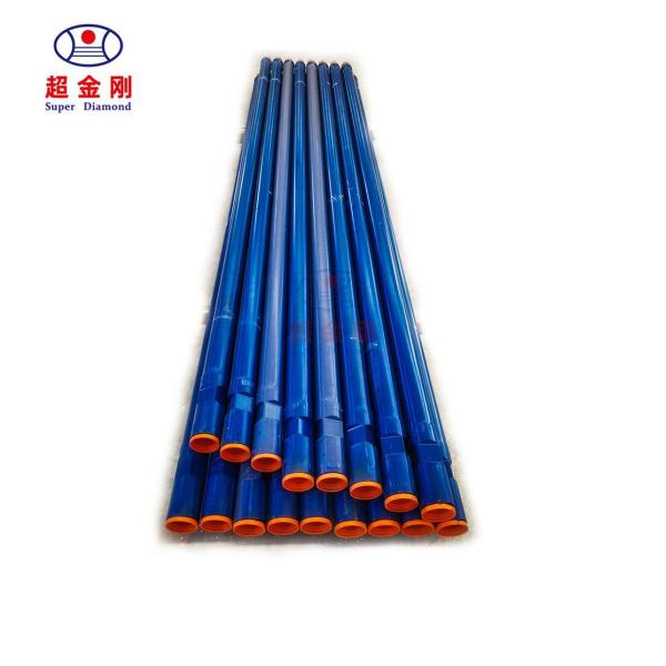 Long Lifespan 3m 76mm Diameter 5mm Thickness Drill Pipe Mining Pipe for Long Lasting Drilling Performance