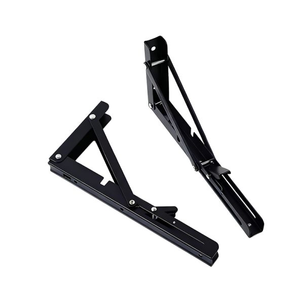 Industrial-Grade Sofa Hinge Triangular Storage Bracket Wall Shelf Load-Bearing Support Bracket Folding Bracket Tray Bracket