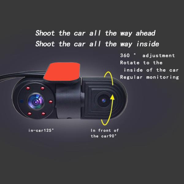 AV Interface Cables Waterproof IP 68 Grade Hidden Car Security Camera
