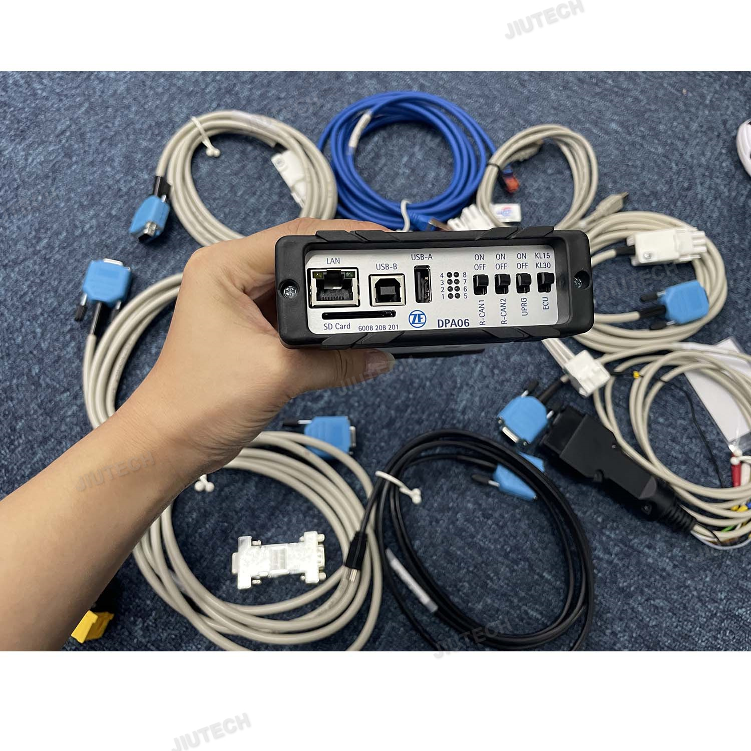 ZF Testman Development Diagnostic Scanner Transmission Testman Diagnosis Detection Tool for Engine Analyzer Programming